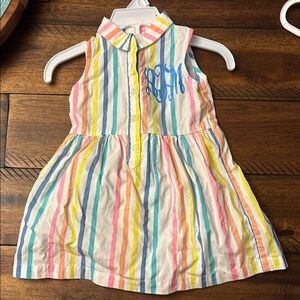 Carter's Multicolor Striped Kids Dress